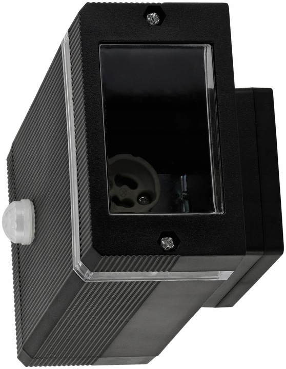 Lampa Elewacyjna Zewnętrzna LED Z Czujnikiem Ruchu i Zmierzchu 1x GU10 PIR