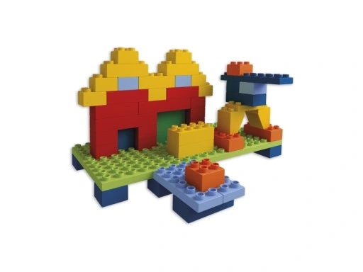 Klocki konstrukcyjne skrzynka + PŁYTKA UNICO