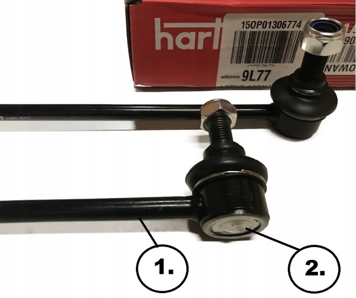 2x Łącznik Stabilizatora Przód VW Passat B6 B7 B8 Golf 5 6 Touran Octavia 2