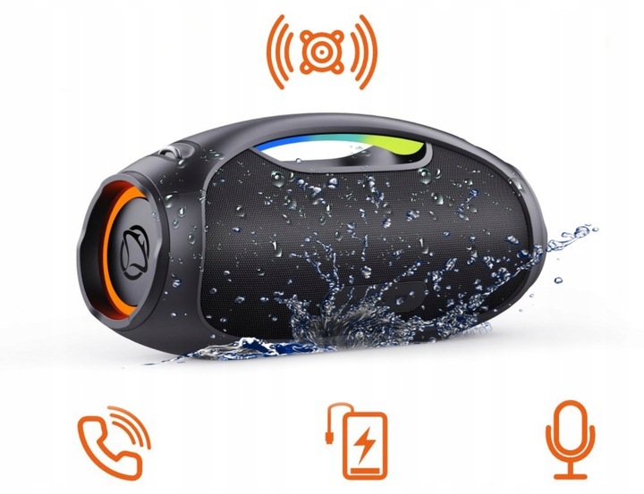 Głośnik Bluetooth Przenośny Bezprzewodowy Manta SPK320 120W Powerbank