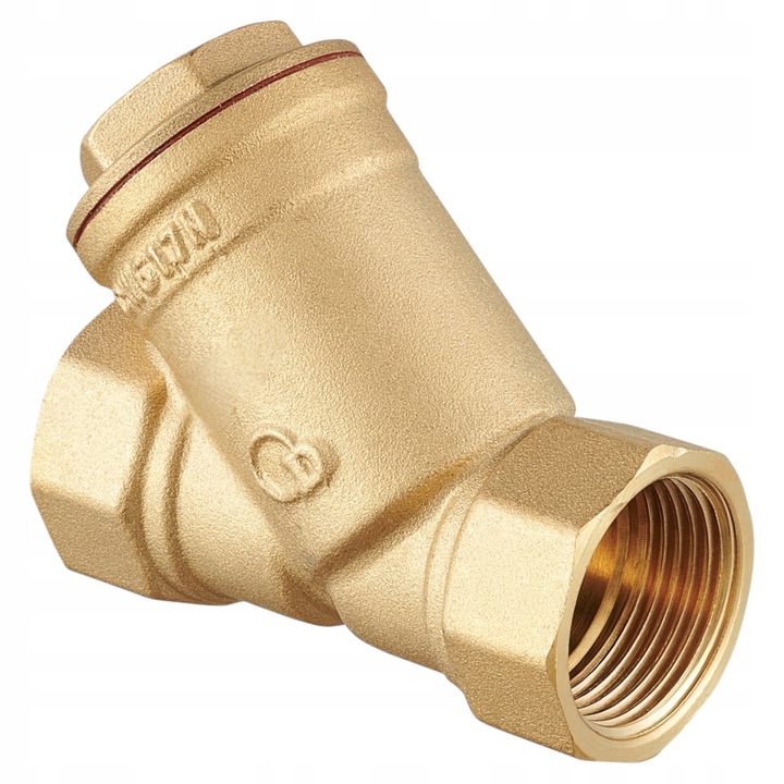 Filtr skośny do wody 1 cala DN 25 mosiężny