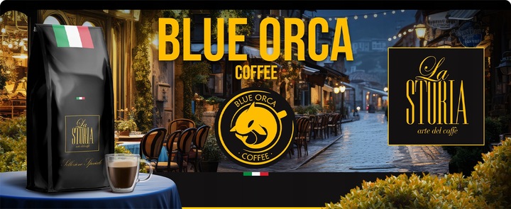 Kawa ziarnista 1kg LA STORIA Sellezione Speciale 100% Arabica Świeżo Palona