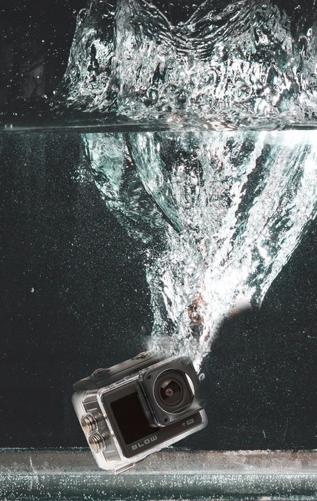 KAMERA SPORTOWA GO PRO4U 4K WIFI USB UHD MIKROFON PILOT UCHWYTY