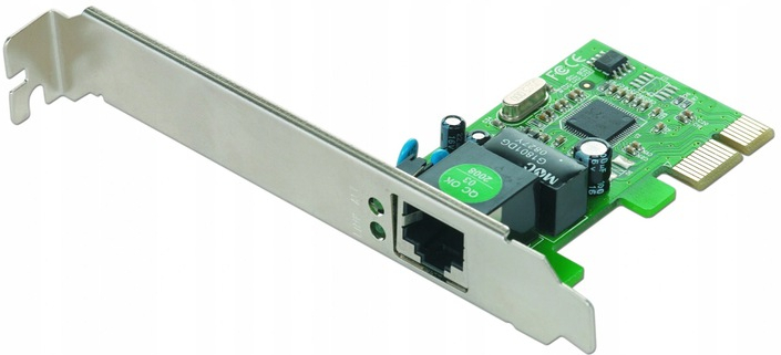 KARTA SIECIOWA ETHERNET LANBERG PCI-E 1X RJ45 1GB LOW PROF. GIGABIT