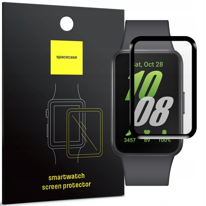 3X SZKŁO HYBRYDOWE OCHRONNE SPACECASE HYBRID GLASS DO GALAXY FIT 3