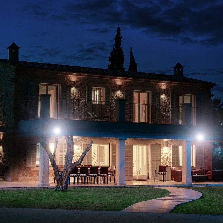 Halogen Naświetlacz LED 20W 2200 lm IP65 czujnik ruchu SUPER MOCNY