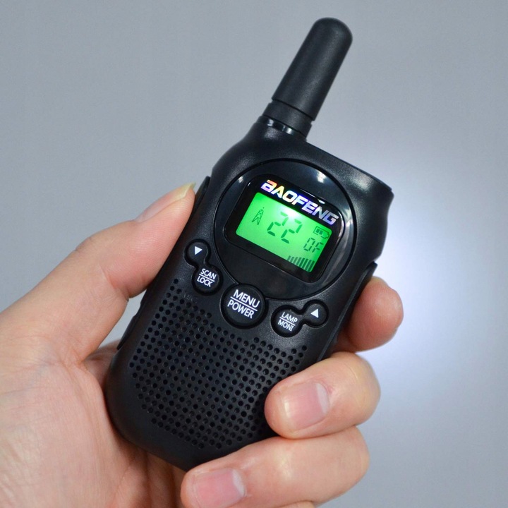KRÓTKOFALÓWKA 2x WALKIE TALKIE BAOFENG BF-T6 PMR RADIOTELEFON DUŻY ZASIĘG