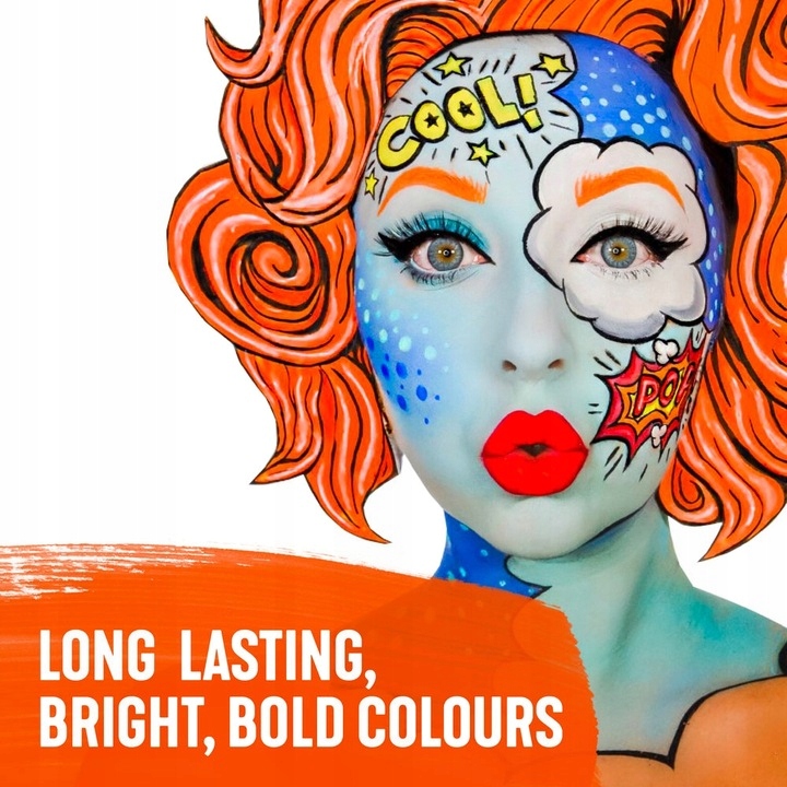 Farba do twarzy 18 ml trawiasta zielona Snazaroo 1118477