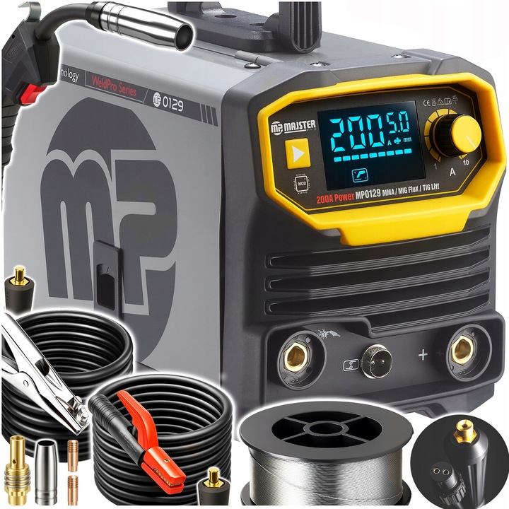 Spawarka INWERTEROWA INWERTOROWA IGBT MIG MAG FLUX MMA migomat MP0129