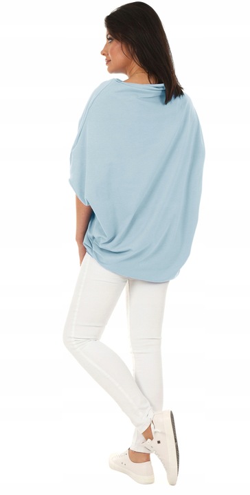 Moda Fresca F626 Luźna TUNIKA bluzka oversize KIMONO