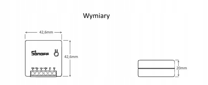 Sonoff Mini R2 usługą zmiany softu na SUPLA