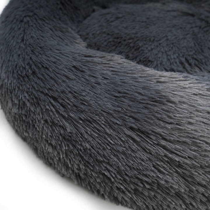 LEGOWISKO WŁOCHATE PLUSZOWE DLA KOTA CIEPŁE I MIĘKKIE POSŁANIE S 50cm