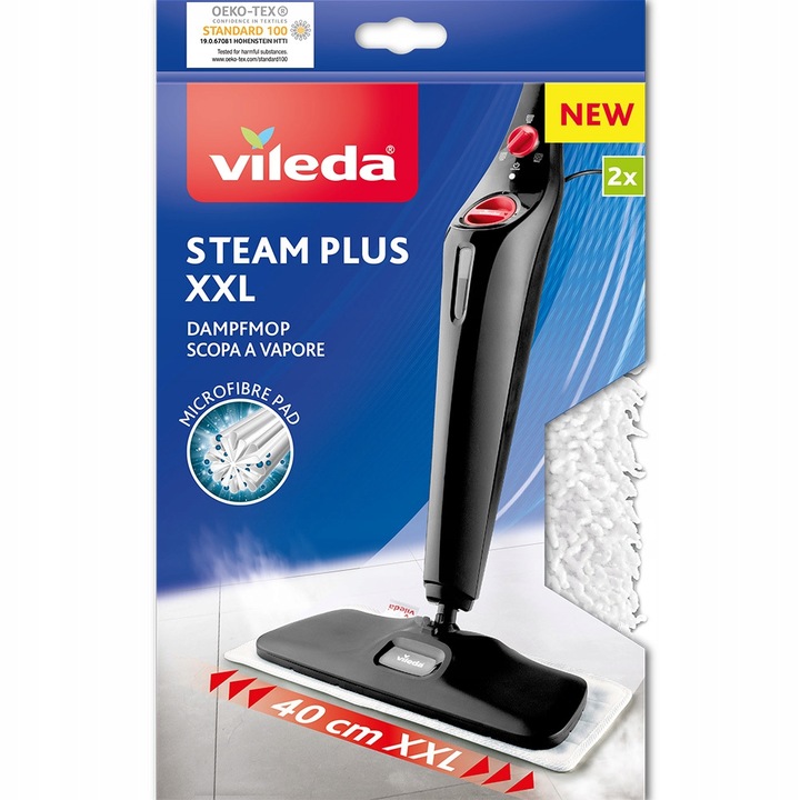 Wkład do mopa parowego Vileda Steam Plus XXL 2 szt.