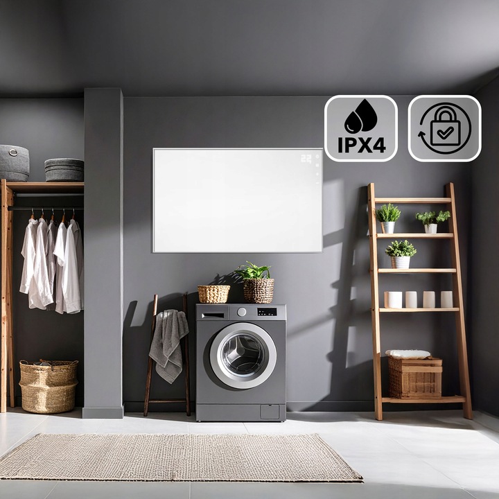 Grzejnik promiennik na podczerwień panel elektryczny EBERG 600W ECO IR WiFi