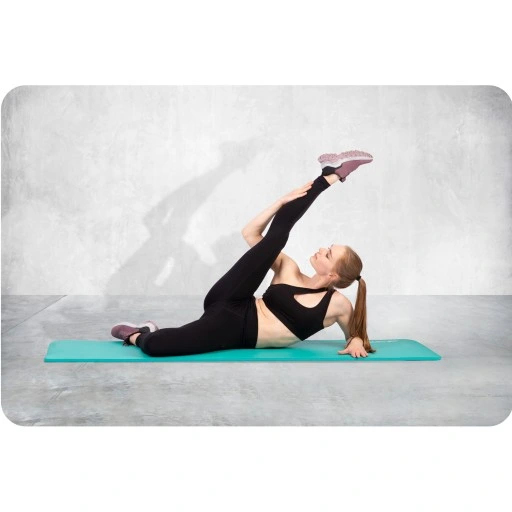 DUŻA MATA DO ĆWICZEŃ JOGI YOGA FITNESS GRUBA 1,5cm