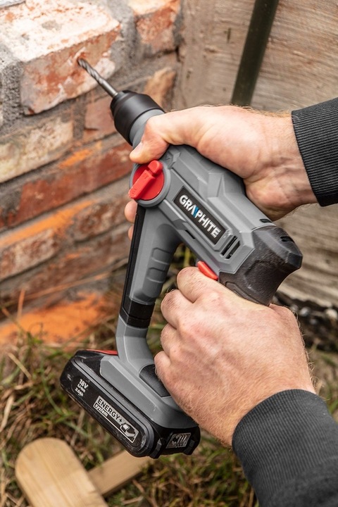 GRAPHITE MŁOTOWIERTARKA 18V Li-Ion SDS-plus bez akumulatora 58G009