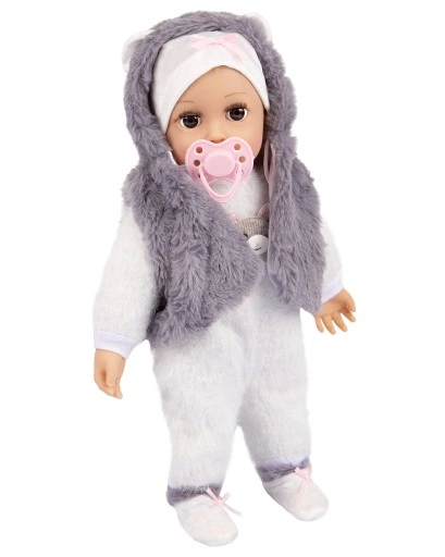 LALKA BOBAS INTERAKTYWNA MÓWI ŚMIEJE SIĘ PŁACZE UBRANKA SMOCZEK KINDERPLAY