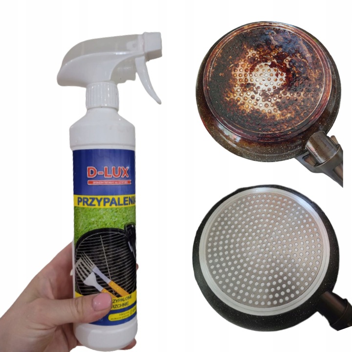 Płyn na przypalenia D-LUX 500 ml grill kominek