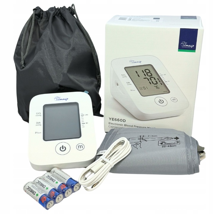 APARAT CIŚNIENIOMIERZ DO MIERZENIA CIŚNIENIA I PULSU AUTOMATYCZNY -