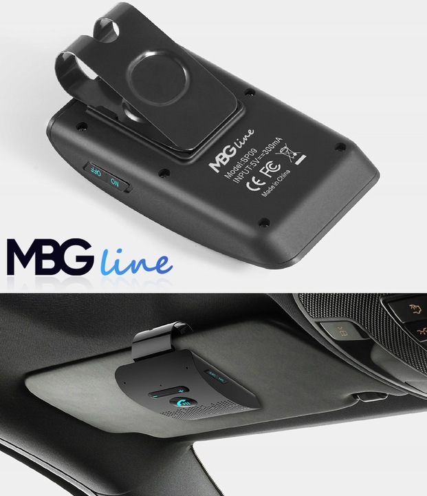 ZESTAW GŁOŚNOMÓWIĄCY BLUETOOTH autostart mówi Po POLSKU ładowarka przewód