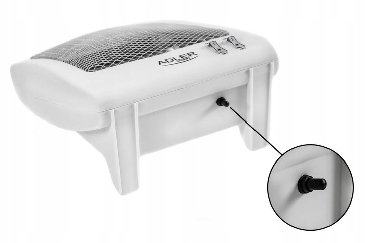 Grzejnik Kwarcowy AD 7709 800W 2 Lampy Ogrzeje Szybko i Skutecznie