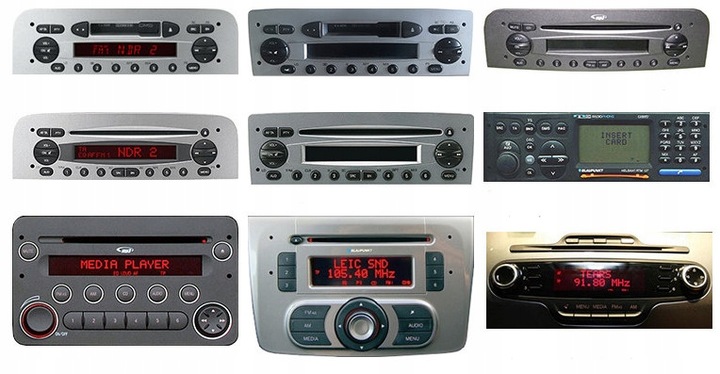 Adapter moduł Bluetooth Audio in FIAT ALFA Romeo