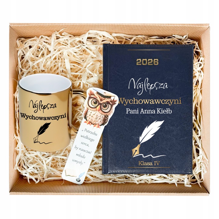 DZIEŃ NAUCZYCIELA PREZENT DLA NAUCZYCIELA WYCHOWAWCZYNI PODZIĘKOWANIE
