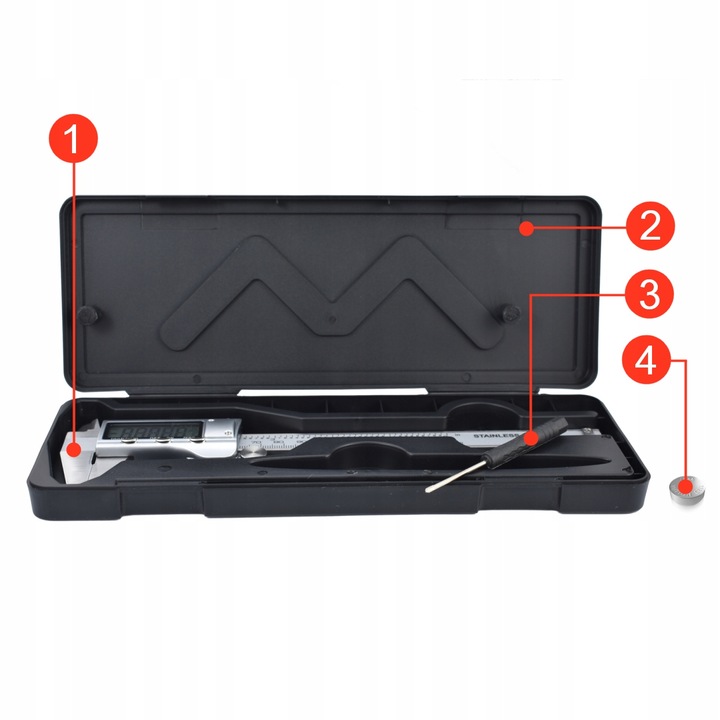 SUWMIARKA METALOWA ELEKTRONICZNA CYFROWA LCD 150mm
