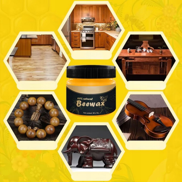 WOSK PASTA IMPREGNAT PSZCZELI Beewax DO POLEROWANIA DREWNA PODŁÓG