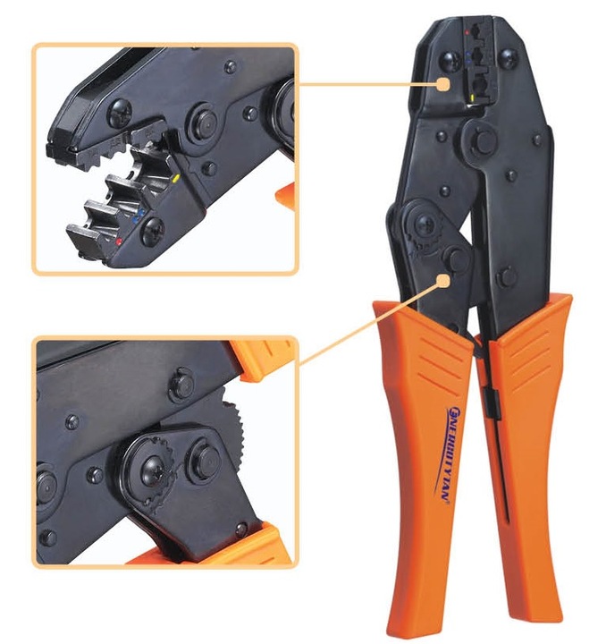 ZACISKARKA PRASKA DO KOŃCÓWEK IZOLOWANYCH KABLI