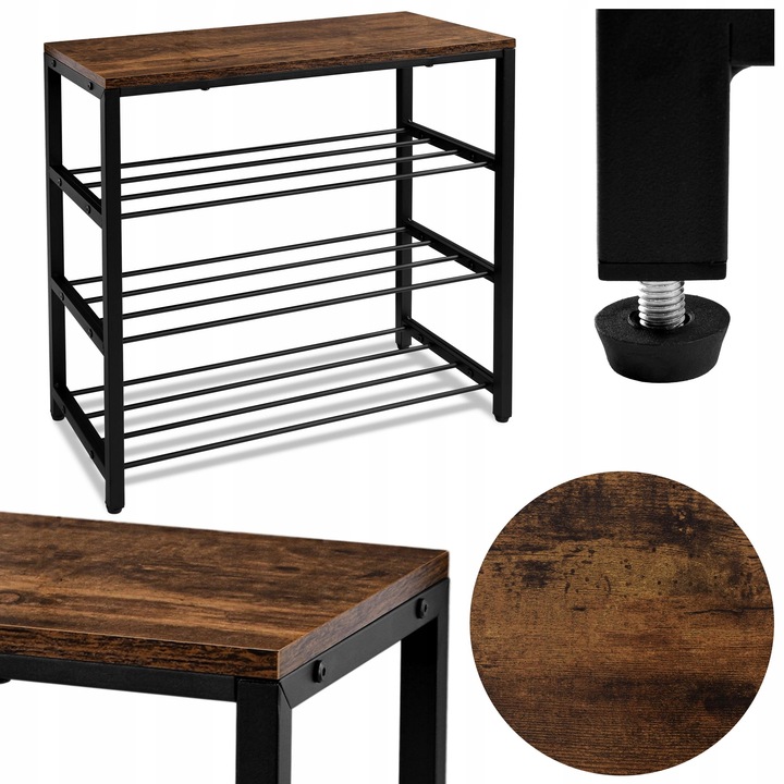 SZAFKA NA BUTY PÓŁKA REGAŁ STOJAK OBUWIE SOLIDNA