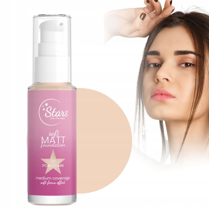 Stars from the stars SOFT MATT FOUNDATION podkład matujący fluid #01