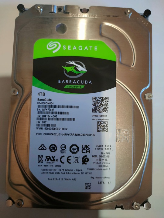 Dysk twardy Seagate ST4000DM004 4TB SATA III 3,5"