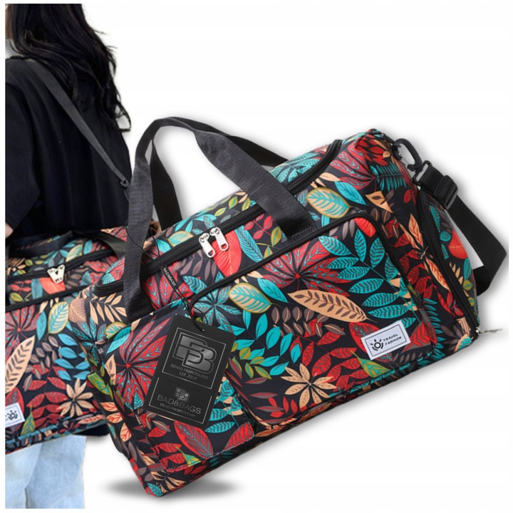 Torba PODRÓŻNA Do Samolotu BAGAŻ Podręczny Kabinowy Sportowa Pojemna