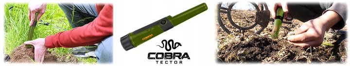 WYKRYWACZ METALI DETEKTOR METALU PINPOINTER COBRA TECTOR