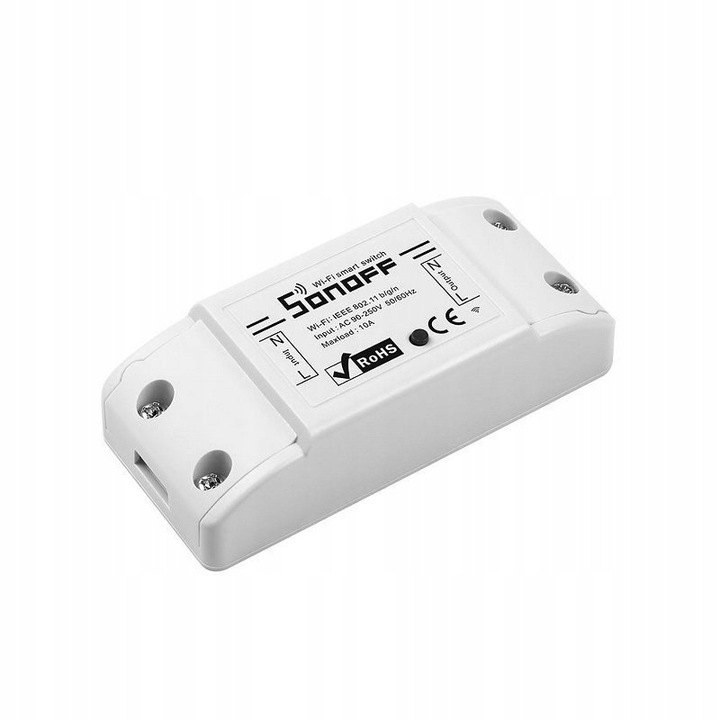 SONOFF BASIC R2 Inteligentny Przekaźnik Sterownik WiFi 1-kanałowy