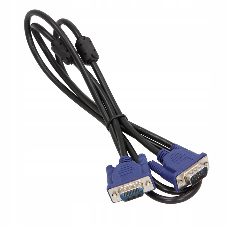 Kabel D-SUB VGA-VGA do monitora 10M Przewód FULLHD