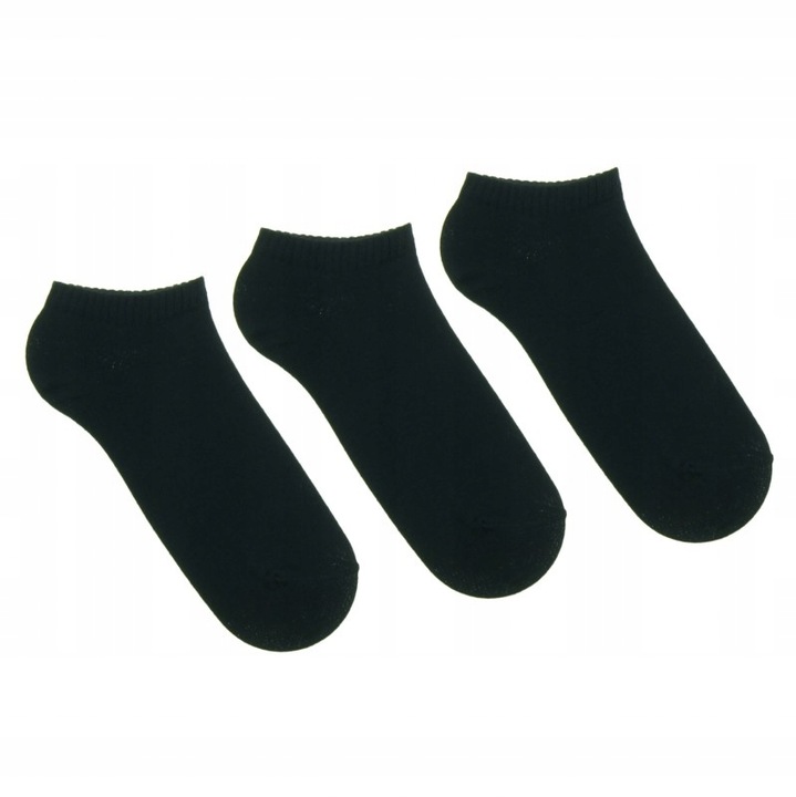 12x Niskie Skarpetki Męskie Stopki Skarpety Bawełniane Czarne MORAJ 39-42
