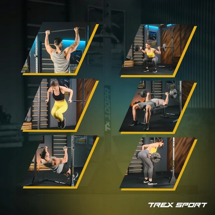 Drążek stacjonarny do podciągania poręcze do ćwiczeń dipów 300kg Trex