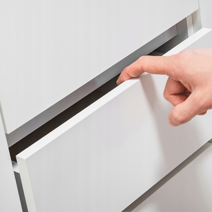 Komoda Szafka Zestaw 2szt POJEMNA Szuflady Grafit Dąb Wotan NATALIA