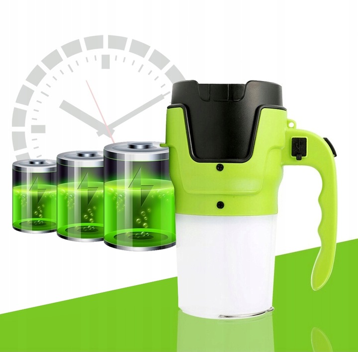 LATARKA AKUMULATOROWA MOCNY SZPERACZ LED USB