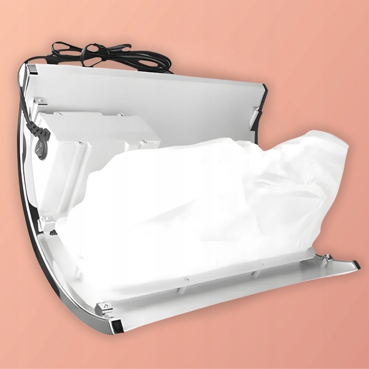 Pochłaniacz pyłu odpylacz do paznokci manicure frezarki 3 wiatraki 2