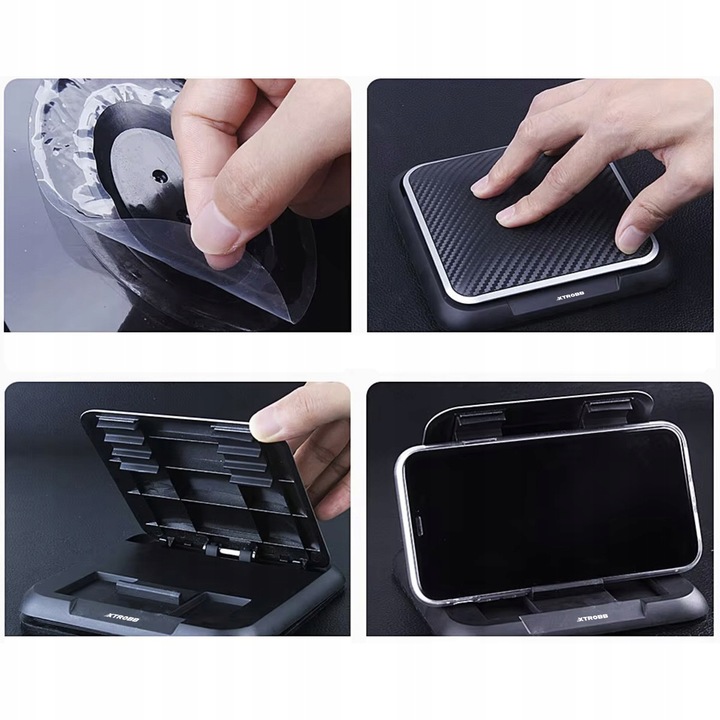 Uchwyt na Telefon do Samochodu Samoprzylepny Deskę Domu Podstawka na Biurko