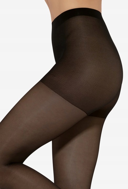 Klasyczne Lekkie Rajstopy Gładkie Gatta Laura 20 den 4-PAK Czarne