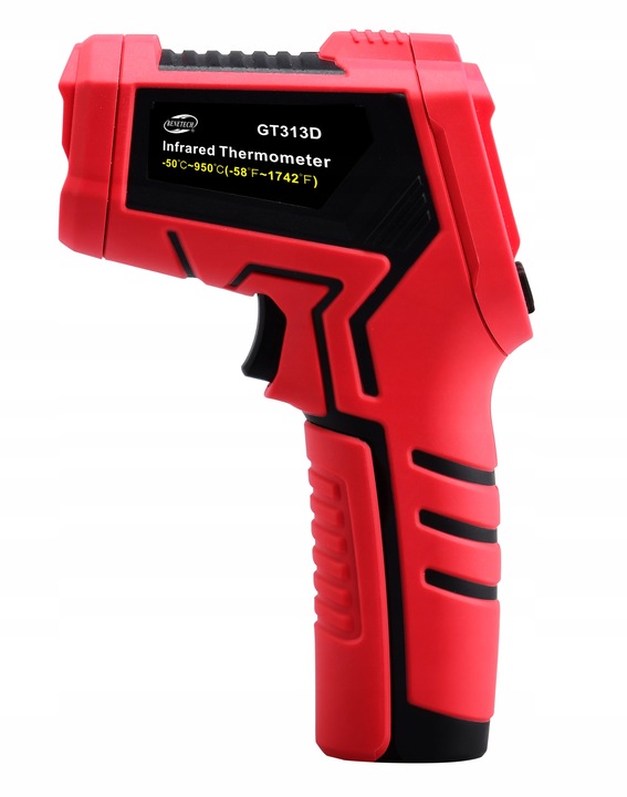 PIROMETR TERMOMETR LASEROWY BEZDOTYKOWY NA PODCZERWIEŃ EMISYJNOŚĆ -50 +950°