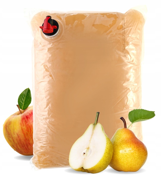 Sok z Jabłek i Gruszki 100% Tłocznia Szymanowice 5l NFC Sok Jabłko Gruszka