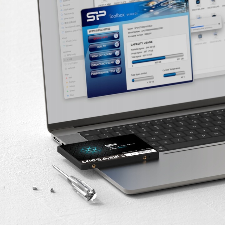 Dysk SSD SP Silicon Power 512 GB A55 SLC SATA III 2,5" wewnętrzny dysk SSD