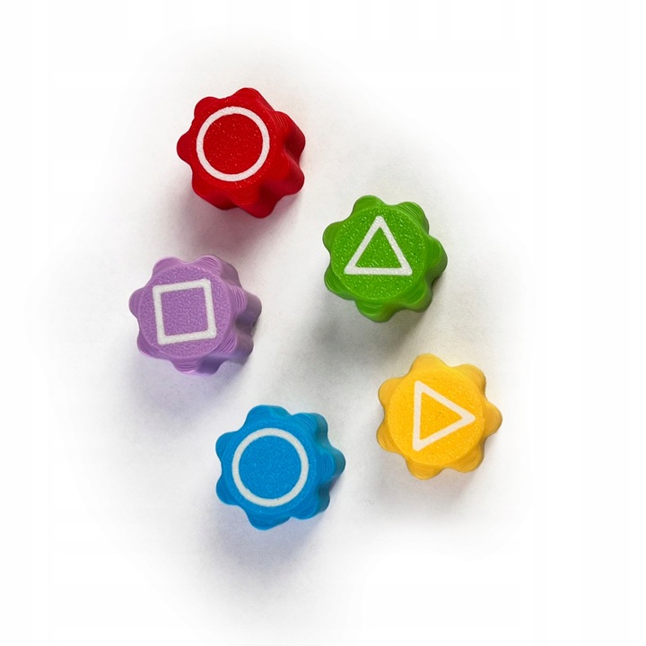 Squid Game Kostki 7g Gongi DOCIĄZONE Kości do gry gonggi + pojemnik Kajawis