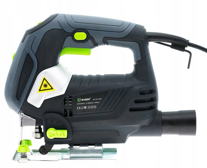 Wyrzynarka przecinarka z laserem+ brzeszczoty