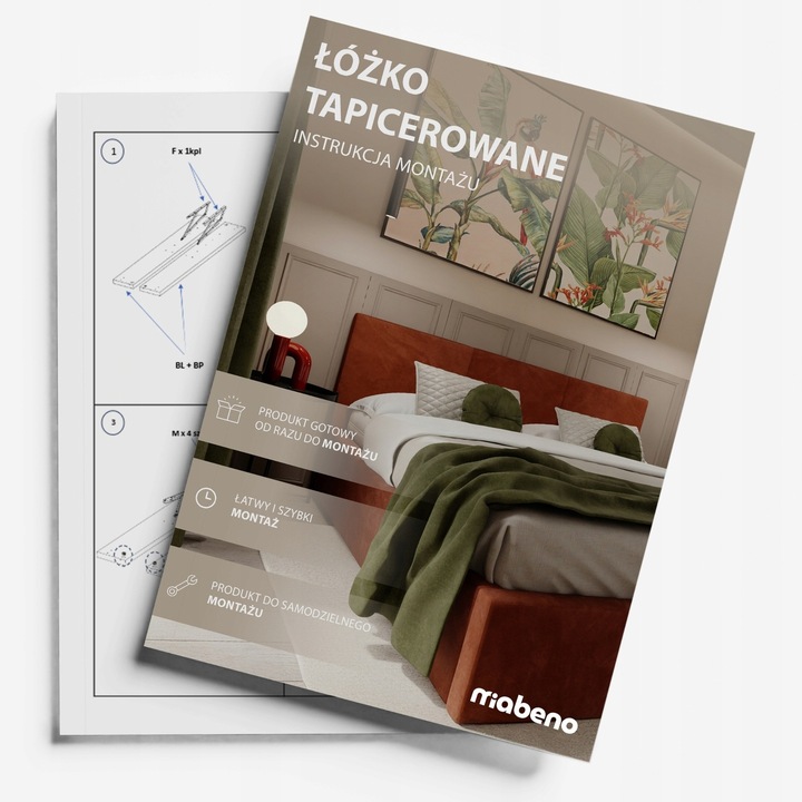 ŁÓŻKO TAPICEROWANE DO SYPIALNI 160x200 ŁÓŻKO PODWÓJNE Z POJEMNIKIEM